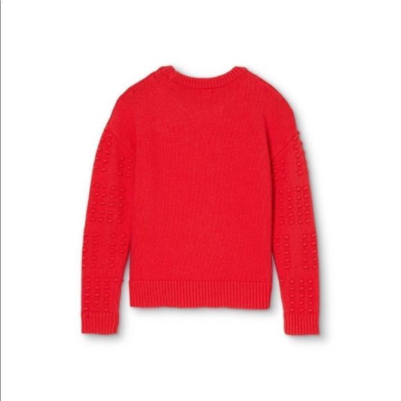 Lego X Target Kids Textured Sweater | Red | Large - Picture 3 of 5